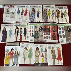 Lot of 2010 Vogue, Butterick, McCalls, & Simplicity Patterns